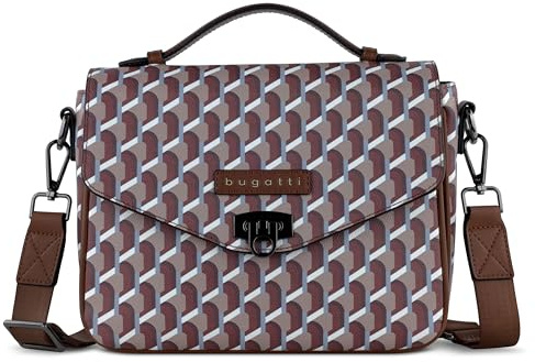 bugatti Ella Classic Bag da donna, borsa a tracolla in pelle sintetica, borsa a mano, oyard
