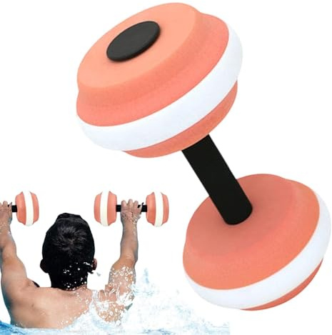 Confezione Da 2 Manubri In Schiuma Per Esercizi Aerobici In Acqua, Per Nuoto, Manubri Galleggianti, Allenamento In Piscina Per Casa E Palestra