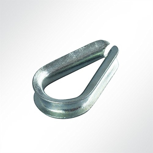 LYSEL Kauschen Seilkausche Drahtseilkausche für 11mm Seil