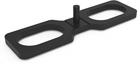 My Plast Terrassavståndshållare – högkvalitativ distanshållare för terrassbrädor, version stängd platt, för 4 mm fogbredd, 800 stycken
