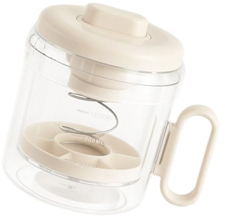 Colador con 3 bolsas de malla lavables y máquina de queso crema de primavera ajustable para cocina, apto para lavavajillas, colador de yogur griego con asa