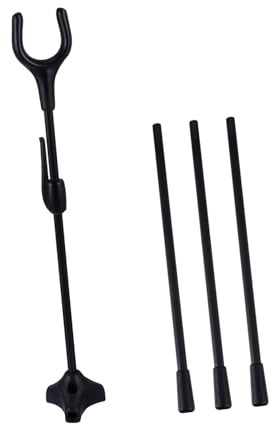 Parliky Support Tir Arc Pliable Trépied Portable pour Arc Recourbé Rack Stable et Léger pour Archers Adultes