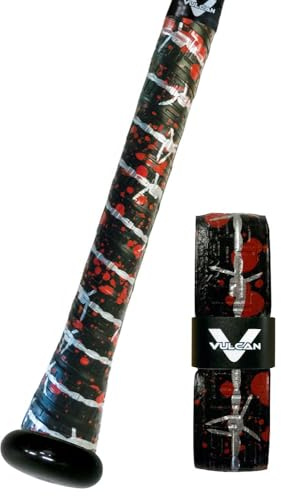 Vulcan Bat Grip Tape for Baseball & Softball Bats - Multiple Colours - 0.50mm, 1mm and 1.75mm