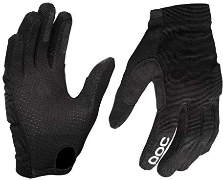 POC Essential DH Glove – cycling gloves for downhill MTB with downhill design, EVA knuckle padding, durable ventilated palm, silicone brake-finger pads