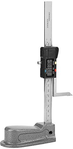 Zunate Digitales Höhenmessgerät, 0-150mm Digital Precision Height Aperture Tiefenmesser mit Edelstahlfuß, Elektronisch Höhenmesser mit LCD Digitalbildschirm für die Holzbearbeitung