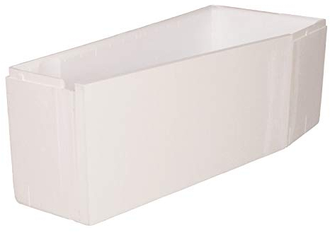 Calmwaters® Wannenträger 160 x 70 cm Essential Small, Passend für Eck-Badewanne 160x70 cm, Linke Ausführung, Styroporträger, Schall- und wärmedämmend, Direkt verfliesbar, Weiß, 03AX4977