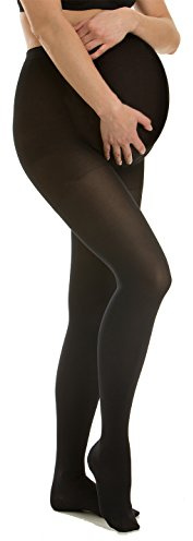 RelaxSan M1090 (Svart 5-XXL) Medicinsk strumpbyxa, graviditet, kompression, klass 1 - K1 - bomull