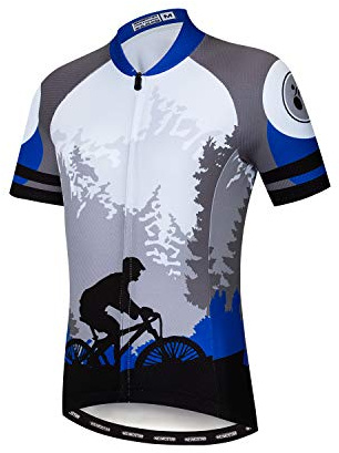 Cykeltröja barn, cykel kortärmad t-shirt pojkar flickor tecknade toppar andas snabbtorkande S-XXL Cd2067 L