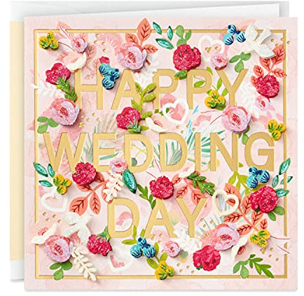 Hallmark Signature Wedding Card (Happy Wedding Day)