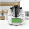 Deko Schutz Aufkleber kompatibel mit Küchenmaschine Thermomix TM6 Design Sticker Klebefolie Zubehör Küchengerät wasserfest selbstklebend RX042 (25 Genieße das Leben)