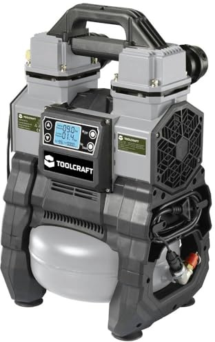 TOOLCRAFT TO-7858587 Druckluftkompressor 18 VDC/230 VAC 9 bar