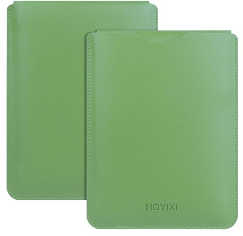 HoYiXi Housse Universelle pour 6,8 Pouces Kobo/Voyaga/Pocketbook/Sony/Tolino E-Book Reader Compatible 7 Kindle Paperwhite 2024/6.8 Paperwhite/Signature Edition 2021 Sleeve Case Étui - Vert