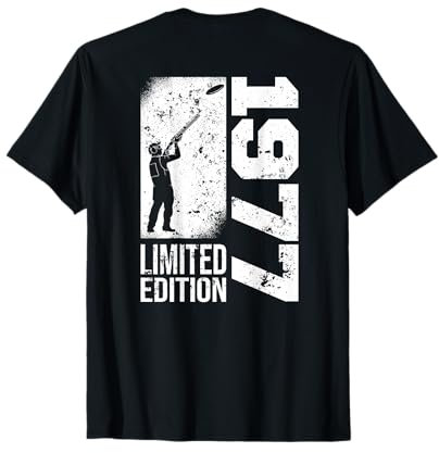 Tontauben Jahrgang 1977 geboren Geburtstag Tontaubenschießen T-Shirt