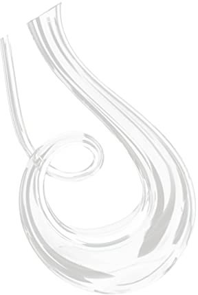 PHENOFICE 1pezzi Decanter Vino Aeratore Per Vino Con Design Innovativo Facile Da Impugnare Per Ristoranti e Uso Domestico Colore Trasparente