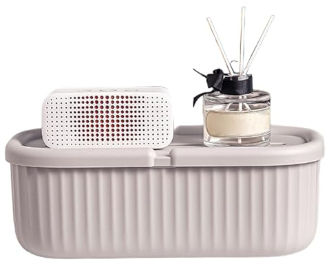 Keyubria Caja Organizadora De Cables,Organizador para Alambres y Conductores - Contenedor Organizador para Cableado En Hogar Dormitorio Sala Estar Cocina Oficina Piso