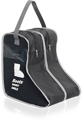 TOZBLEU Bolsas de Almacenamiento portátiles para Botas a Prueba de Polvo - Bolsa de Zapatos portátil a Prueba de Polvo, Botas Corto con Cremallera Organizador Bolsa para Zapatos(negro)