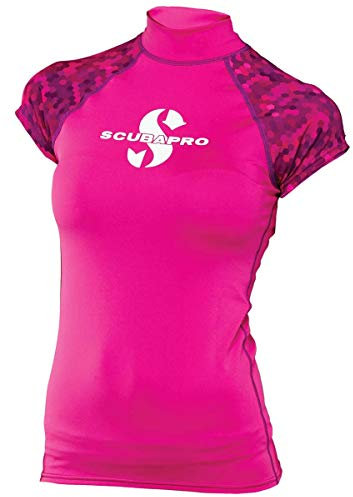 SCUBAPRO Flamingo Rash Guard Ärmellos Damen Slim Fit UV-Shirt Collection 2017 (M)