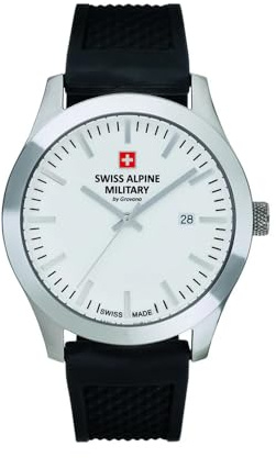Swiss Alpine Military by Grovana Herren Armbanduhr schwarz 7055-1833SAM