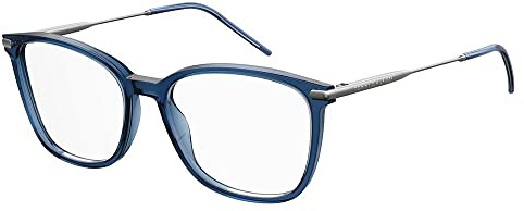 Tommy Hilfiger Th 1708 MVU/17 AZURE Eyewear Women's Acetate, Standard, 53