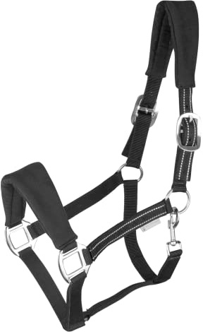 Waldhausen Halfter Alcantara, Schwarz, Vollblut