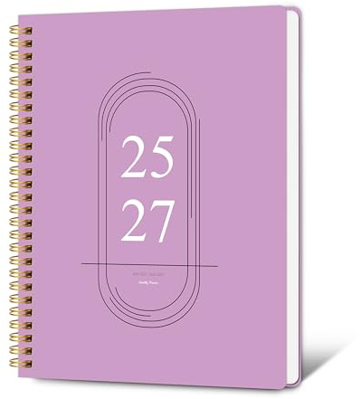 TREES Monthly Planner 2026-2027, 18 Months Planner Calendar 2026-2027, January 2026 - June 2027, 8.8 × 11.4, Simple Calendar Planner Notebook with Monthly Goals for School Office Home Planning