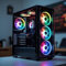 ASC TECHNOLOGY Gaming PC Tower - Intel Core i7 3770, Nvidia RTX 3050 6GB, 16GB RAM, 1TB SSD NVME, 500W 80+ PSU, Wi-Fi, Windows 11, Black RGB Gaming Case