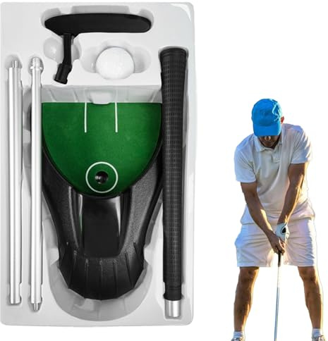 Putter da allenamento da golf, leggero, con ritorno automatico, per uomini, donne, ragazzi, ragazze, giovani, adolescenti, atleti, figlio, figlia