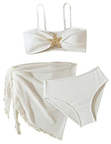 Maillot De Bain Enfant Fille 3 Pièces 7-12 Ans Chic Fashion Maillot De Bain Ado Fille Tropical Fleurie Plage Océan Piscine Natation Sport Bikini Tankini