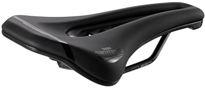 Selle San Marco GROUND Shield Sport – Sella MTB/Off-Road con Protezione Fango, Foro Centrale Open Fit, Telaio in Carbon Steel – Taglia S3, Nero