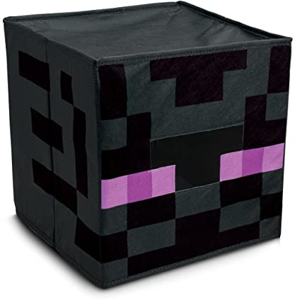 Minecraft Block Head Fancy Dress Accessory for Kids & Adults, Officially Licensed by Disguise, Easy to Wear, Perfect for Halloween, Inspired by the Iconic Game, Available in Creeper, Steve & Enderman