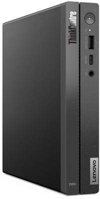 Lenovo ThinkCentre neo 50q Mini PC Intel® Core™ i5 i5-13420H 8 GB DDR4-SDRAM 256 GB SSD Windows 11 Pro Black