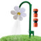 MWZBTG Arroseur - Rotation 360° Arrosage Mobile,Arroseur Décoratif de Jardin pour Pelouse Cour Arrière Jeu Rafraîchissement Chien et Amusement