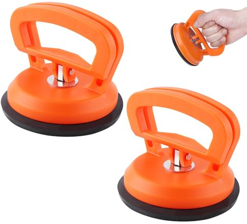2 Pezzi Tirabolli per Carrozzeria – Non Abrasive Ventosa per Carrozzeria Auto, Riutilizzabili Ventosa per Piastrelle, Ideale per Auto, Vetri, Vetro e Mobili