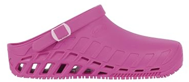 Scholl Clog Evo - Zoccoli Sanitari Professionali per Uomo o Donna, Ultra Leggeri, Comodi e Traspiranti, con Suola Antiscivolo, Soletta in Memory Removibile e Cinturino Rotante