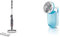 Shark S6003UK Klik n' Flip Smartronic Deluxe Steam Mop, Bordeaux/Steel Grey & Philips GC026/00 Fabric Shaver, Blue