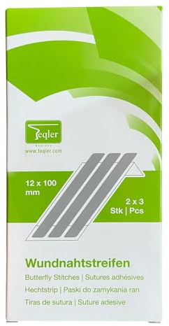 Teqler Wundnahtstreifen 12 x 100 mm