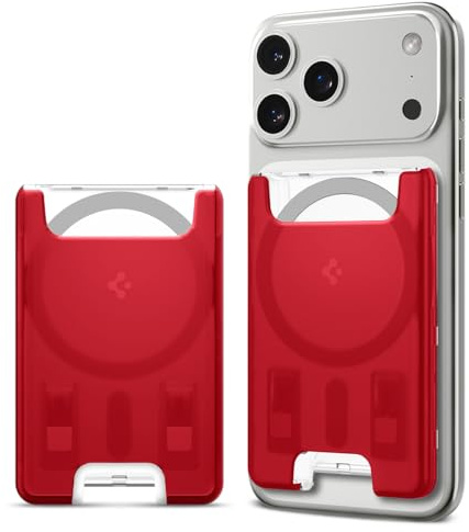 Spigen Classic C1 MagFit MagSafe Korthållare Kompatibel med iPhone 17/16/15, andra MagSafe-modeller och Google Pixel 10-serien med Pixelsnap - Rubin
