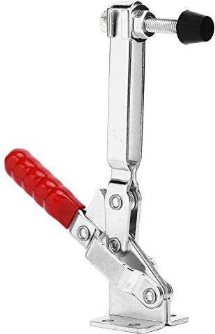 Bascule Clamp en acier inoxydable vertical Bras long du bras rapide Brûres d'empilement lourd 180 kg Force de serrage réglable Autonomie non glissante pour l'installation