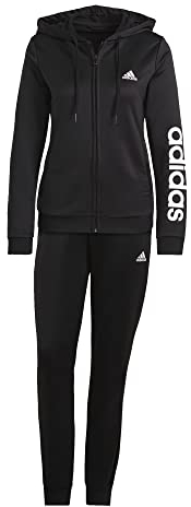 adidas Performance W Lin Ft Ts Joggers & Tracksuits Women Black - L - Tracksuits