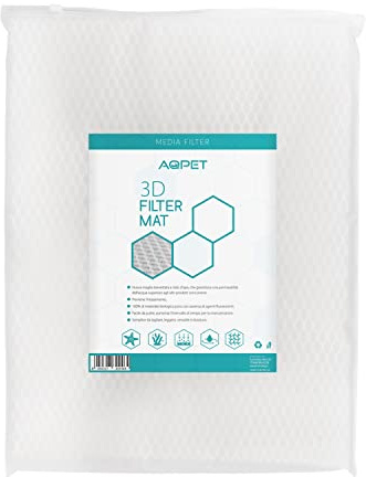 AQPET Materiale Filtrante Spugna 3d Alta Porosità
