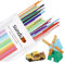 300 PCS 3D Doodler Pen Refills 3D Pen Filament Refills 2.5mm 3D Doodle Pen Refills 3D Printing Pen Filament Materials Pack Colorful 3D Pen Refills for Kids