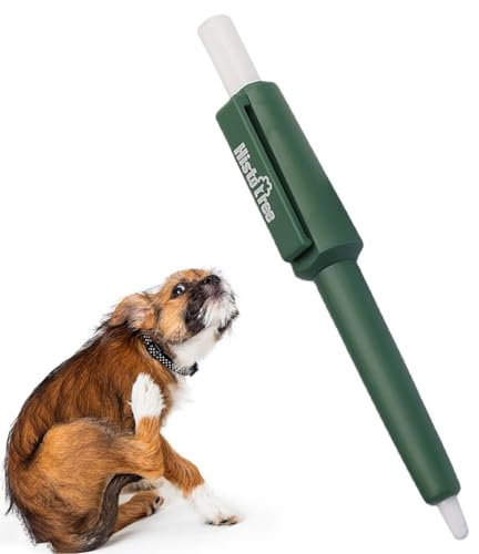 Tick Remover Tool - Painlessly Tick | Tick Removal Tool | Durable Family Pet Flea Control Waterproof | Portable Rustproof Tick Removal Pen for Cats Dogs and Humans Outdoor