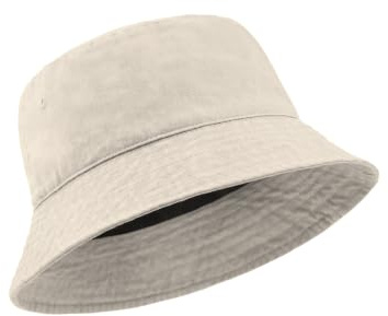 Zylioo L/XL/XXL fiskarhatt fiskarhatt stort huvud hatt storlek 60–64 cm vintage, Beige, XL