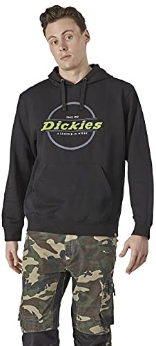 Dickies Herren Rockfield Hoodie (BCI) Kapuzenpullover, Black, XL