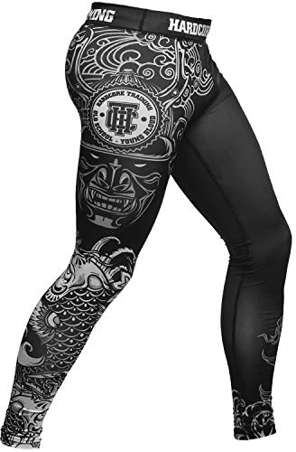 Hardcore Training Koi Pantaloni a Compressione Uomo BJJ MMA Lunghi No Gi