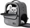 pecute Katzenrucksack 6kg Haustier Rucksack für Kleine Hunde, Tragbare und Faltbare Katzentasche, Atmungsaktive und Leichte, Mit Sicherheitsseil und Reißverschluss mit Schloss für Reisen Bergsteigen