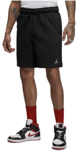 Nike Herren ESS FLC Shorts, Black/White, L EU
