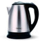 Rosberg Wasserkocher, 1800W, 1.8L, Verdecktes Heizelement, 360° drehbare Basis, Kabellos (Silber)
