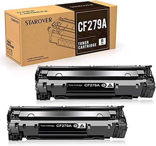 STAROVER Cartuccia di Toner Compatibile per HP 79A CF279A LaserJet Pro M12w M12a M12 MFP M26a M26nw M26 Stampante (2 Nero)