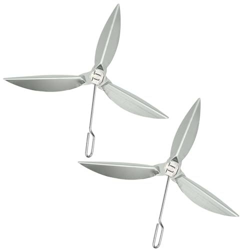 Junhui 2 Set Système de Nettoyage One Touch de 57 cm, 22-1/2-Inch Kit de Nettoyage One Touch compatibles avec Weber Kettle Barbecues, Pièces de Rechange 7444